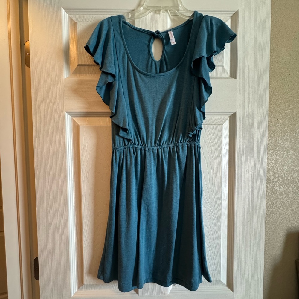 Turquoise Spring Dress